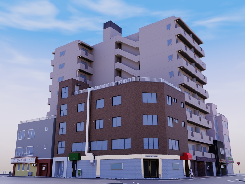 ビル03,04,05,06,07,08セット