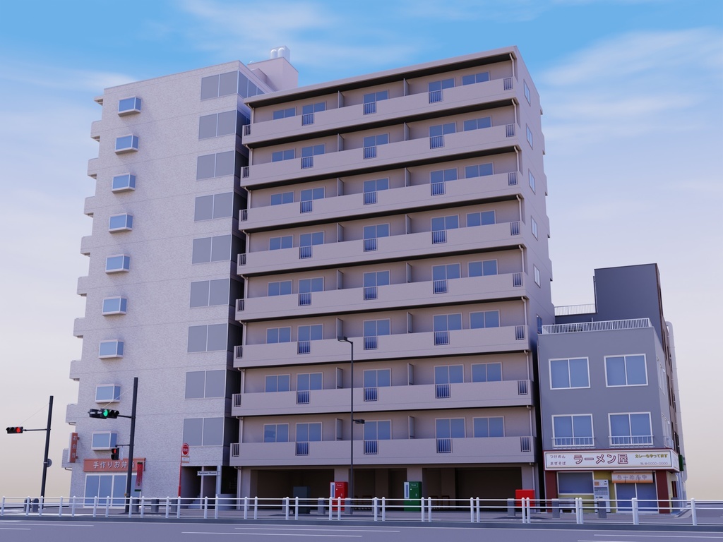 ビル03,04,05,06,07,08セット