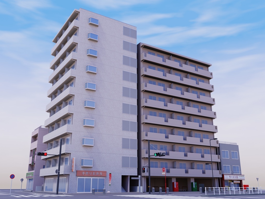 ビル03,04,05,06,07,08セット