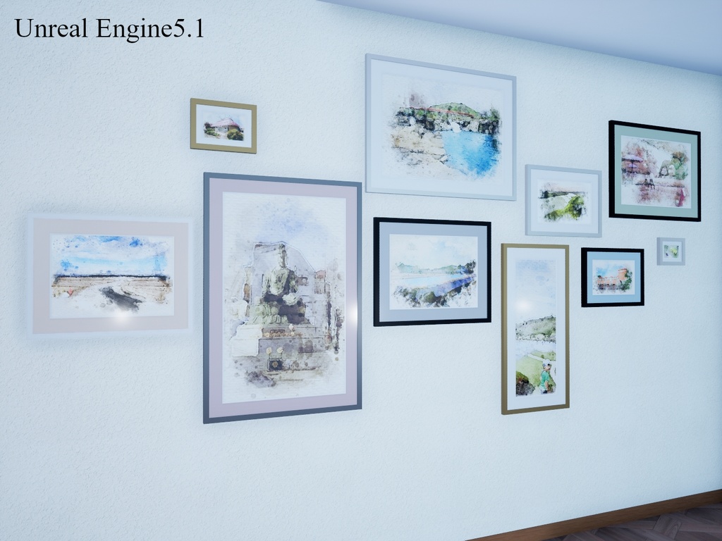 フォトフレーム(壁掛用)