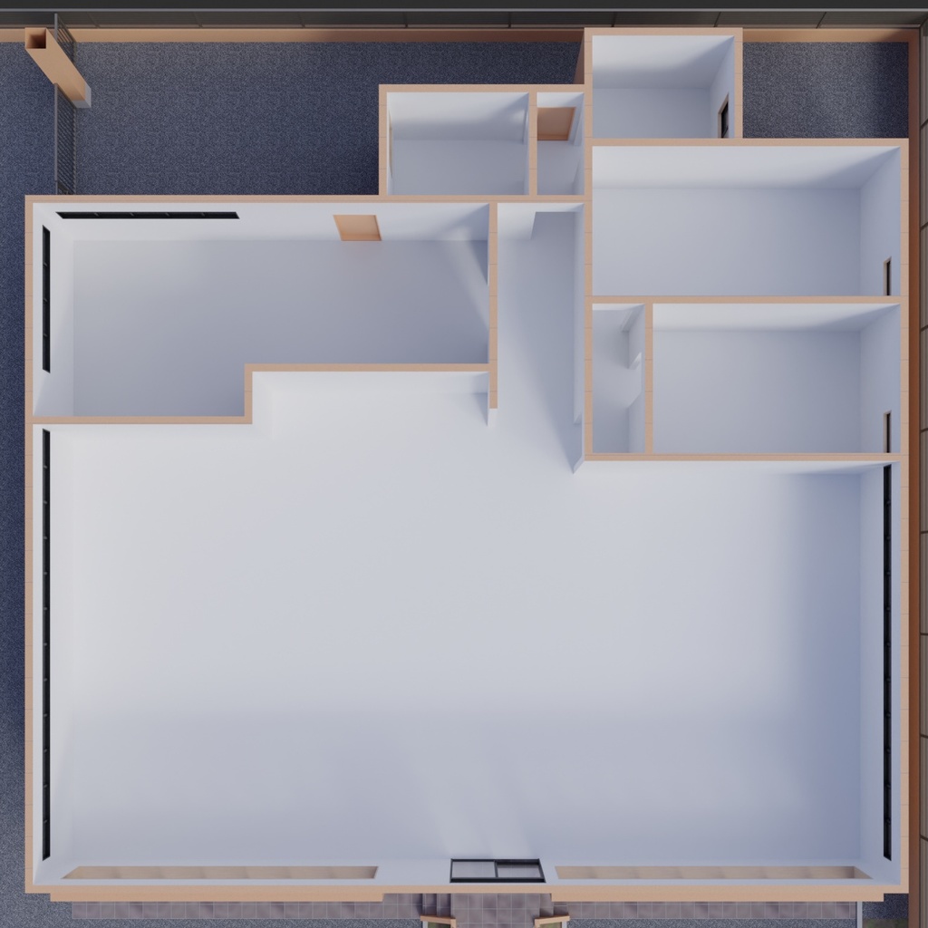 ファミリーレストラン(外観)