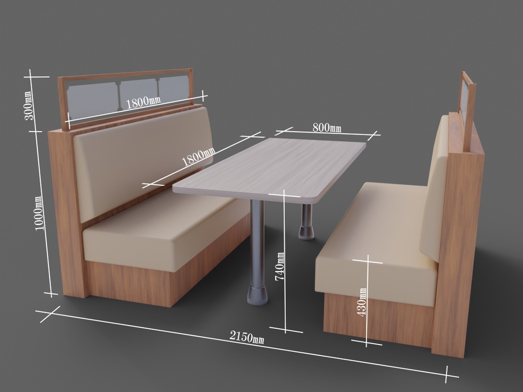 ボックス席(4人用、6人用)セット