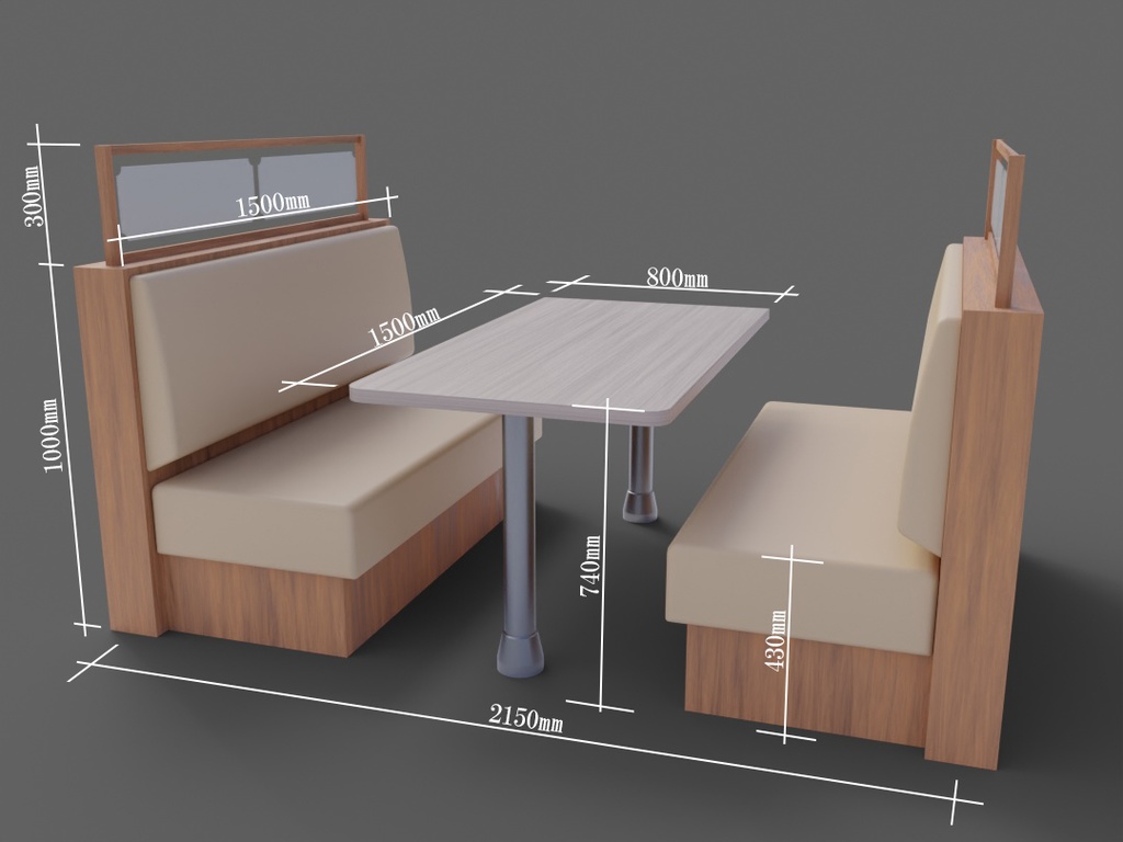 ボックス席(4人用、6人用)セット