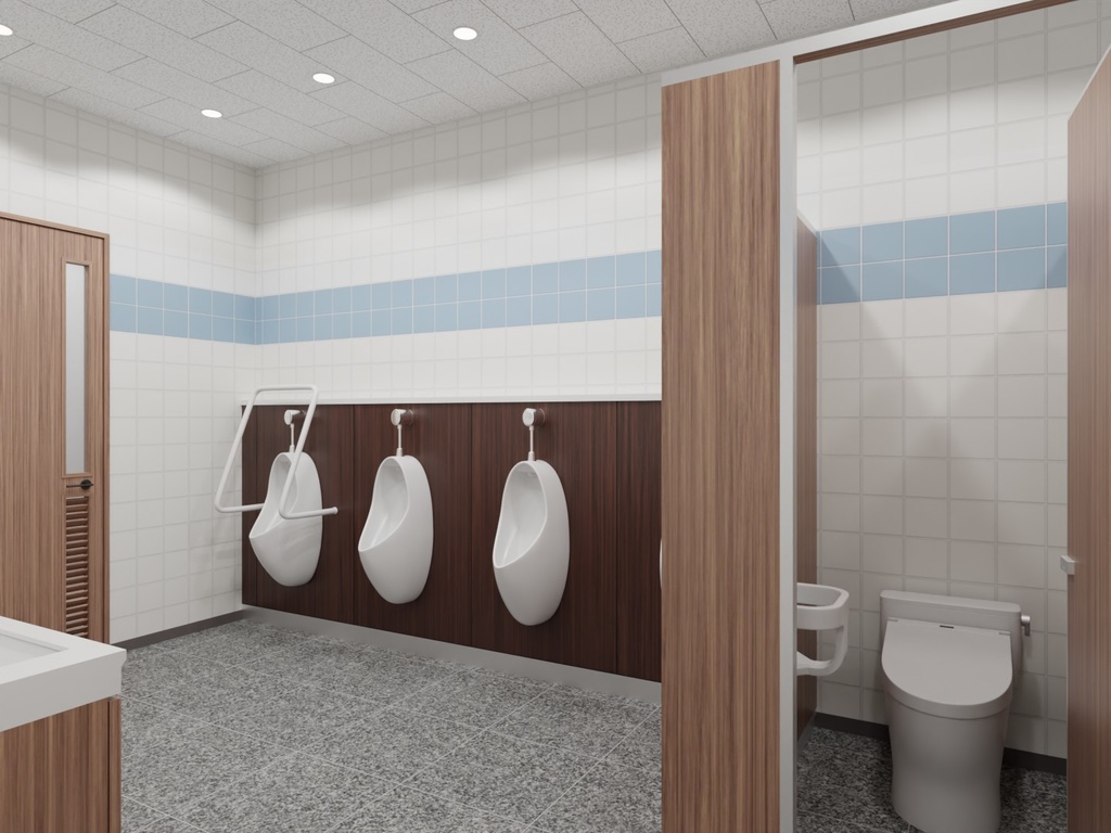 公衆トイレ03(屋内用)