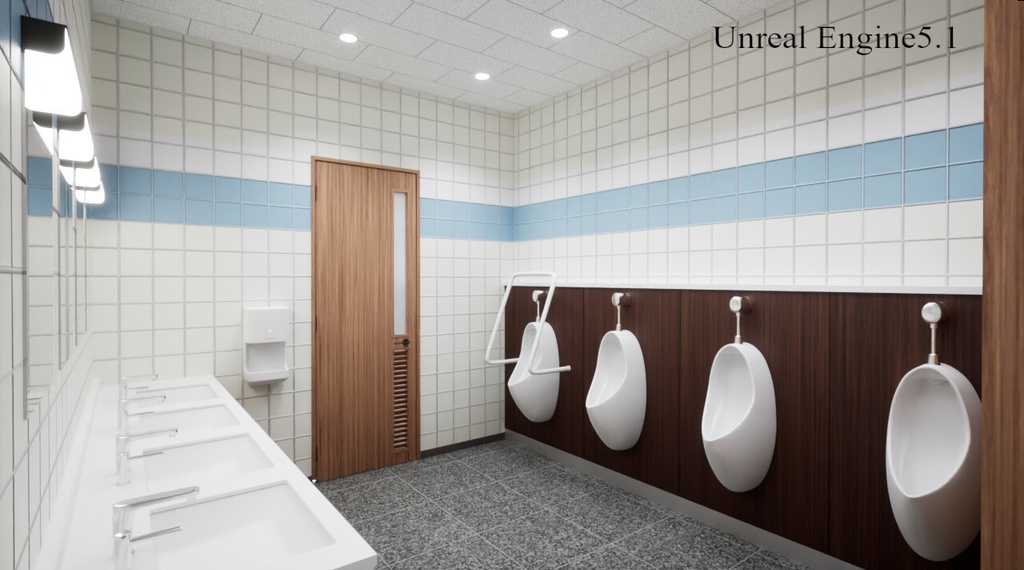 公衆トイレ03(屋内用)