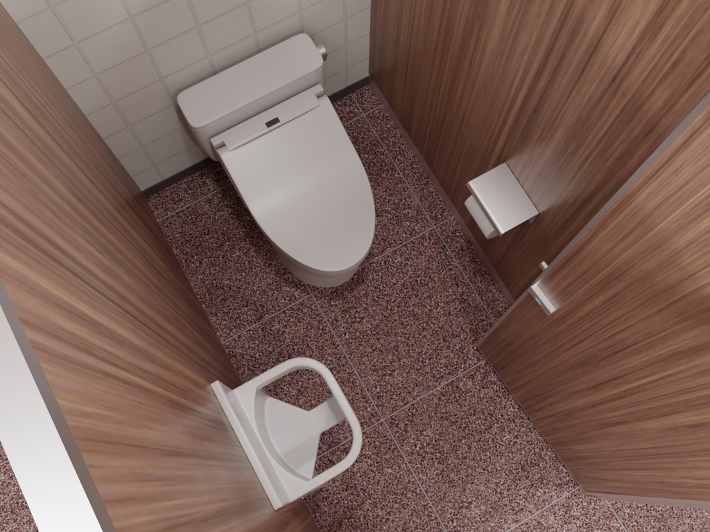 公衆トイレ03(屋内用)