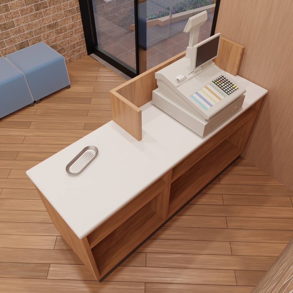 ファミリーレストラン(外観、内観)