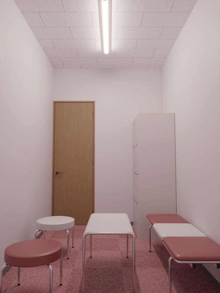 ファミリーレストラン(外観、内観)