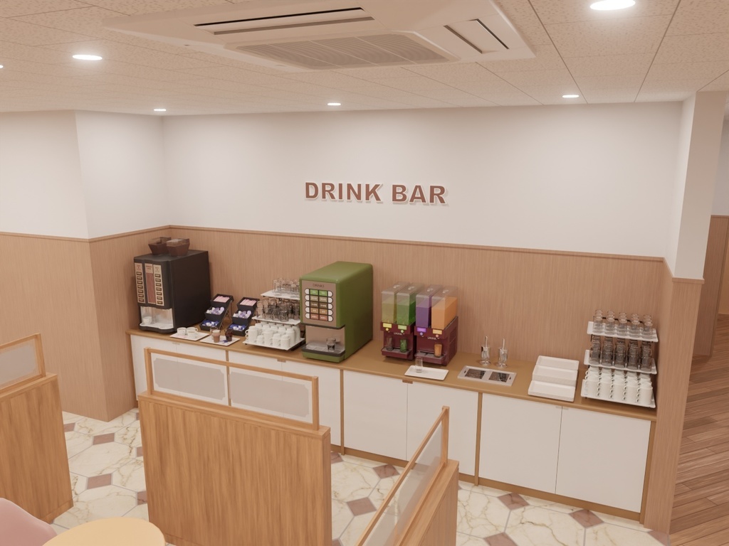 ファミリーレストラン(外観、内観)