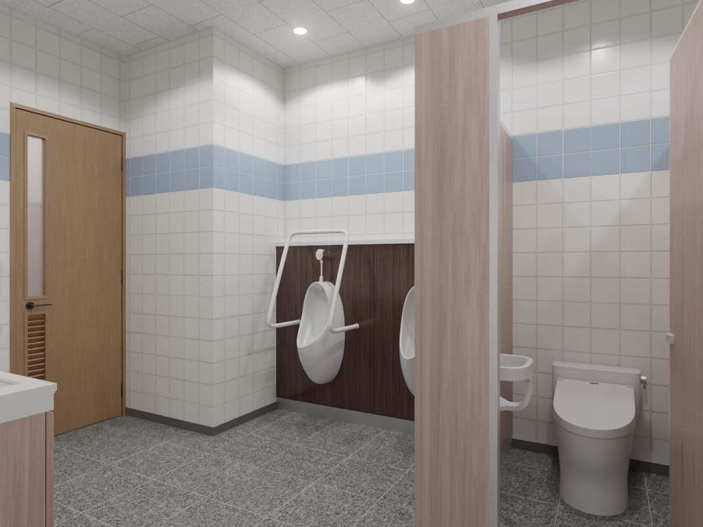 ファミリーレストラン(外観、内観)