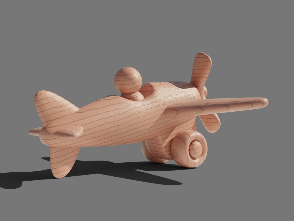 おもちゃの飛行機