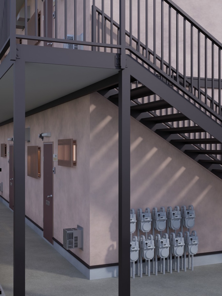 アパート外観_内観