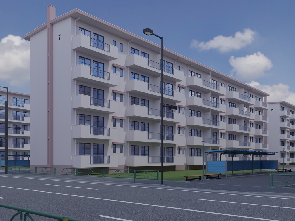 団地_(板状住棟)