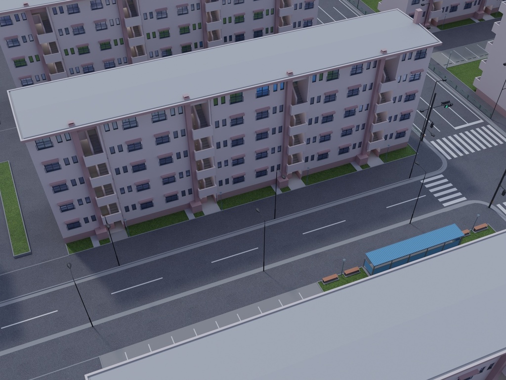 団地_(板状住棟)