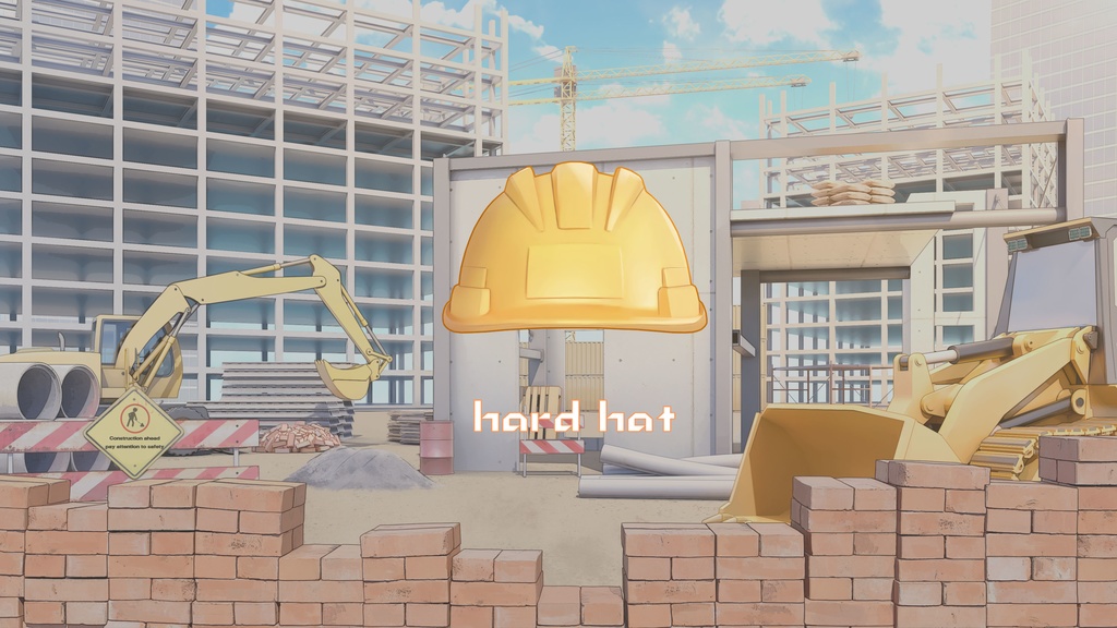 【Vtuber/動く配信背景】建設現場