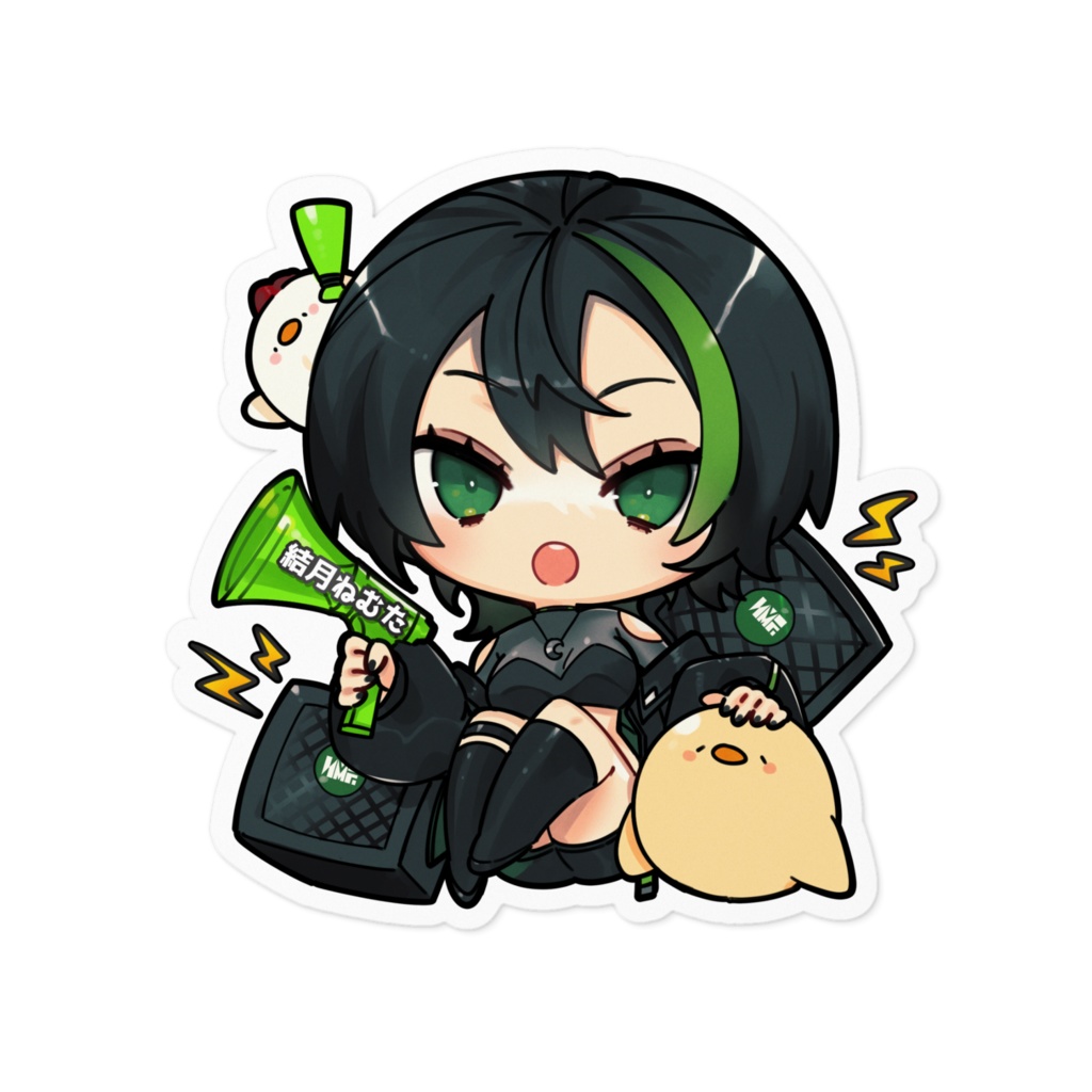 結月ねむた ステッカー