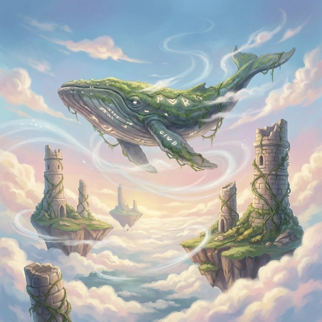 【まるで映画の世界】空飛ぶクジラの記憶 〜風と雲の立体音響〜 / 空間オーディオで聴く極上のファンタジー音楽