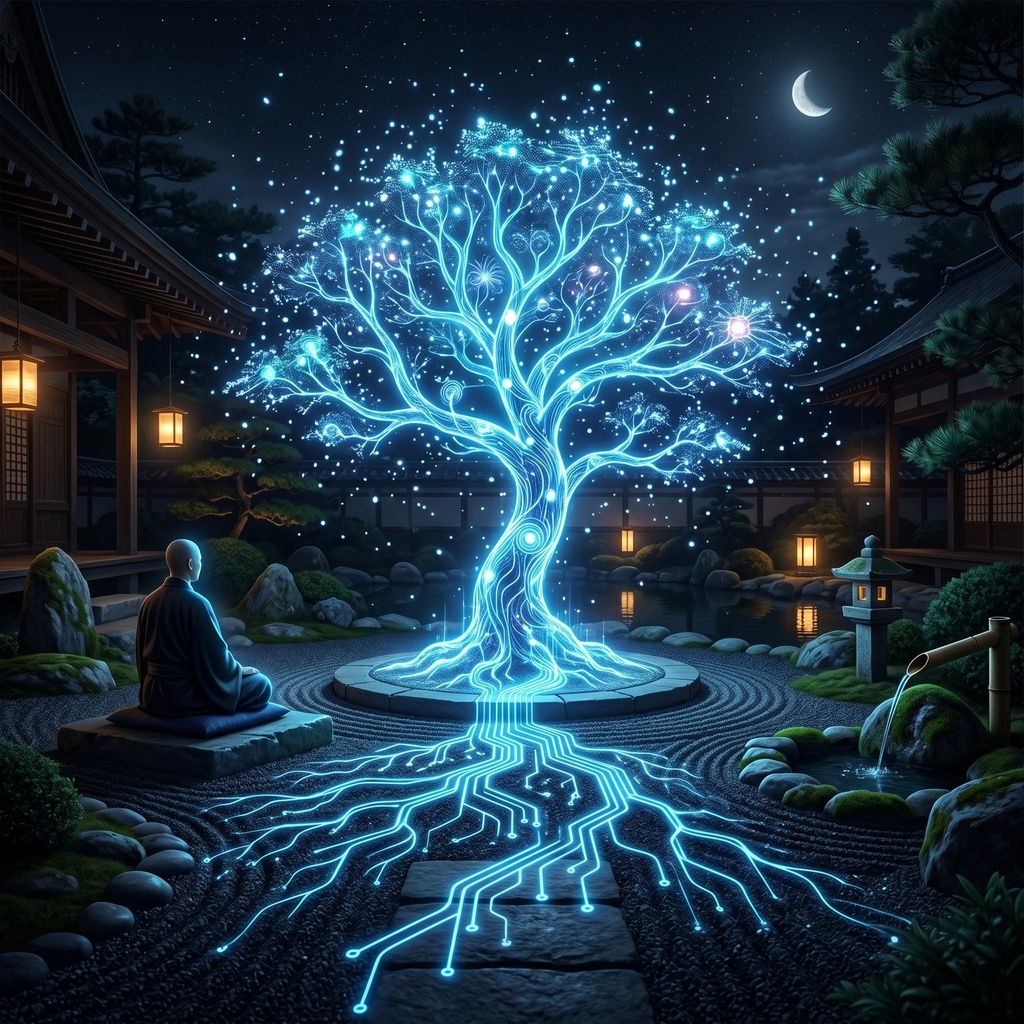 🎧【瞑想・リフレッシュBGM】脳内システムを再起動するデフラグ・ツアー｜立体音響テクノ×全ソルフェジオ周波数✨