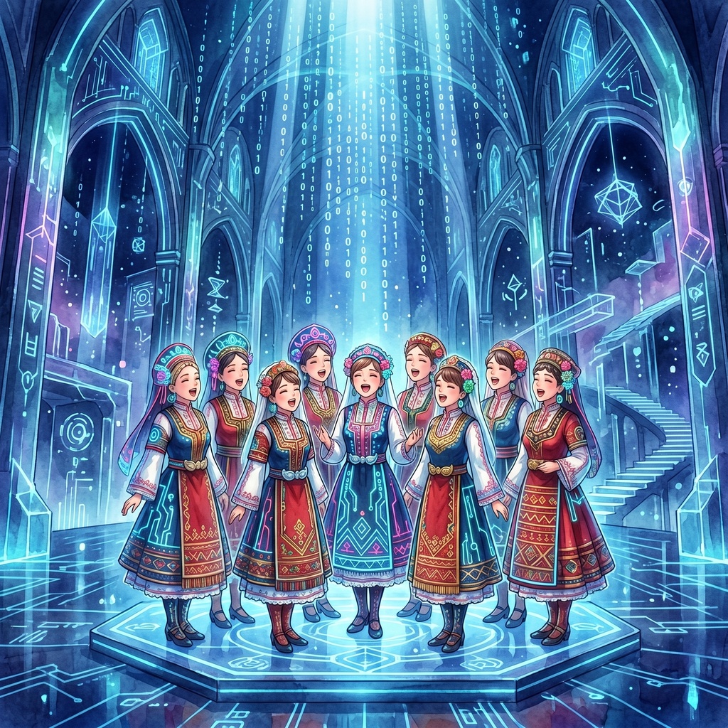 🕊️【究極のワンネス】脳が震える神秘の不協和音。ブルガリアン・ヴォイスで整う魂の12の門｜民族音楽ヒーリング