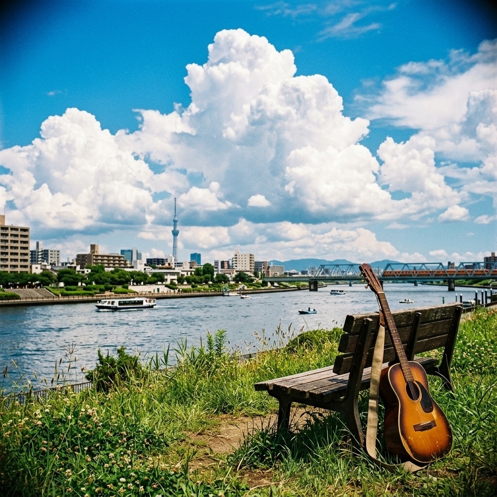 🍃【エモい作業用BGM】90年代J-ROCK風チルロック「万年床と季節の匂い」｜四季と日常を巡る10曲｜心を整えるソルフェジオ周波数 3D音響🎧
