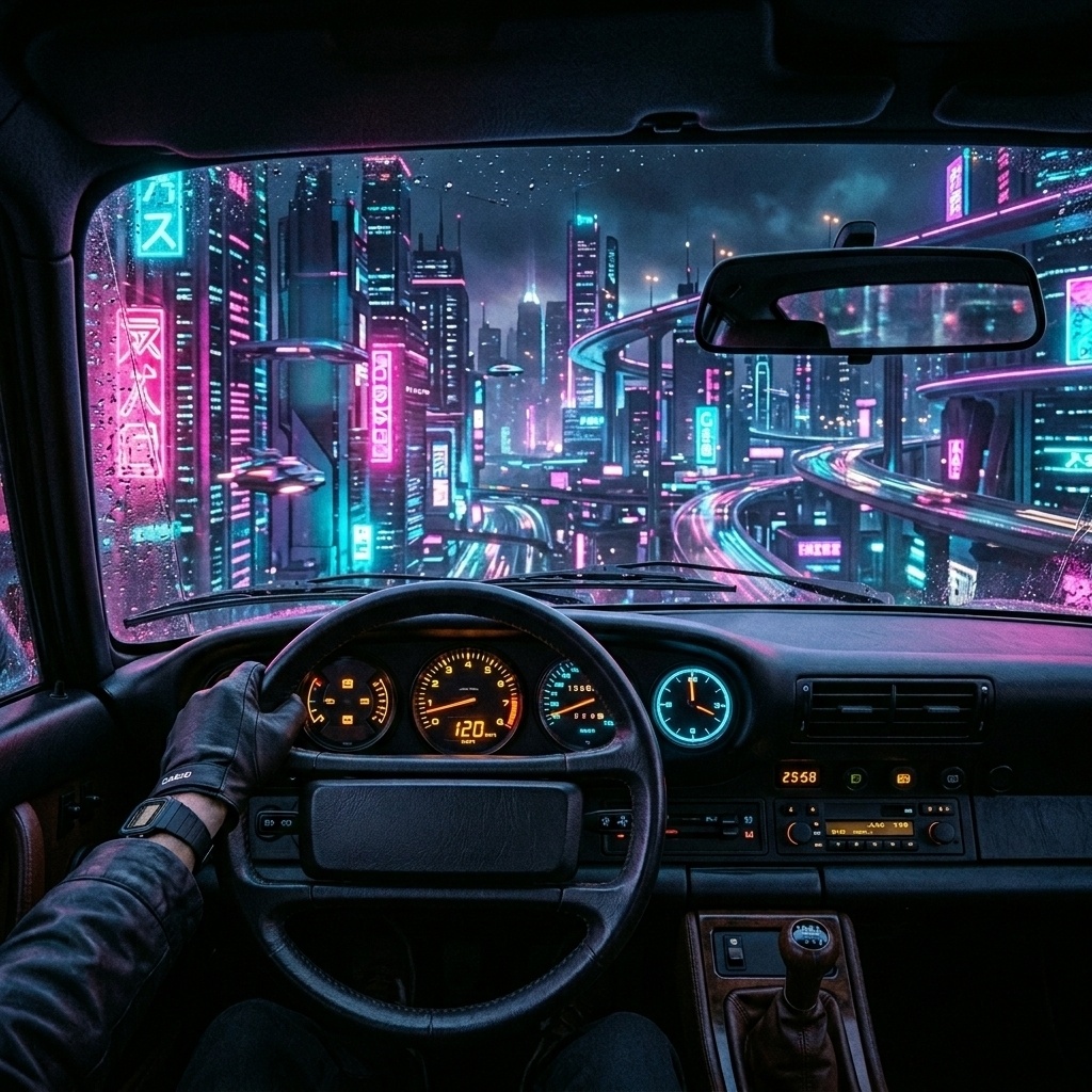 🌃【深夜の浄化ドライブ】80sイタロ・ディスコが導く魂の解放｜NEON ASCENSION：全10章ソルフェジオ周波数｜超没入・8D立体音響 🏎️✨