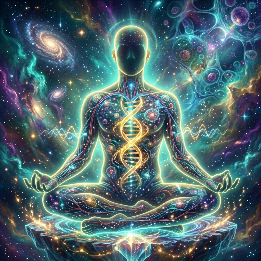 🧬【細胞の覚醒】『内なる小宇宙の覚醒』トラウマ・恐怖を解放しDNAを再構築する瞑想音楽 [超没入・立体音響] 🧘‍♀️✨