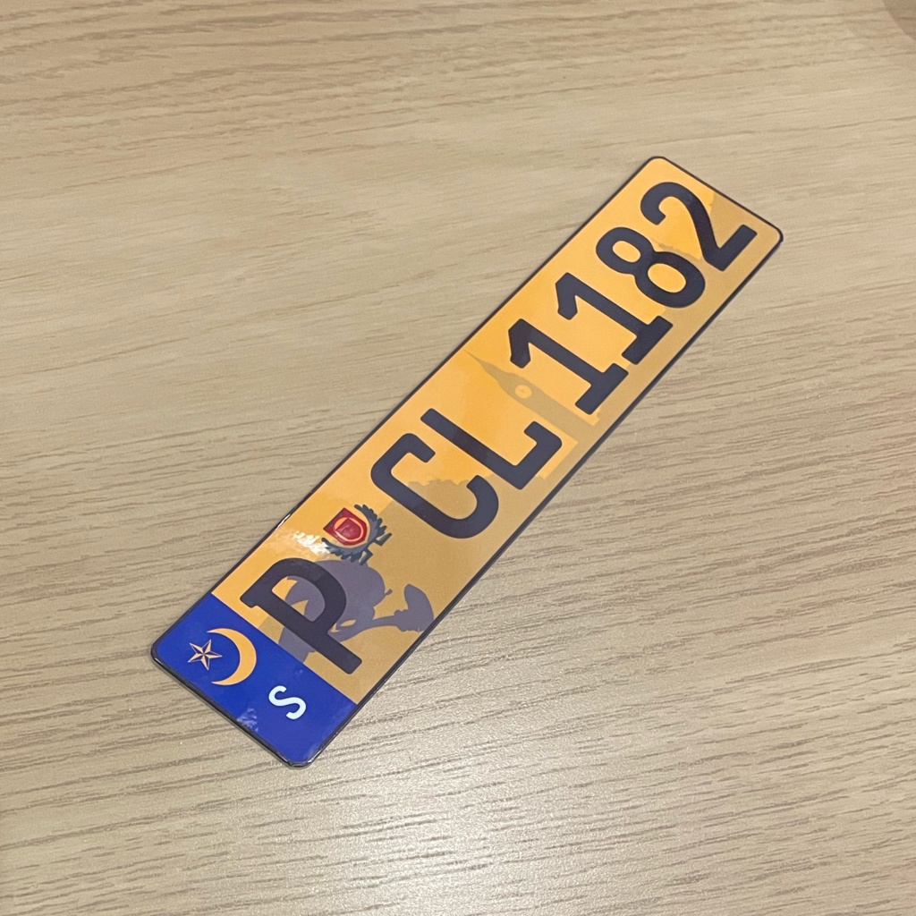 (SWA)ナンバープレート風 マグネット (スパゴニア)