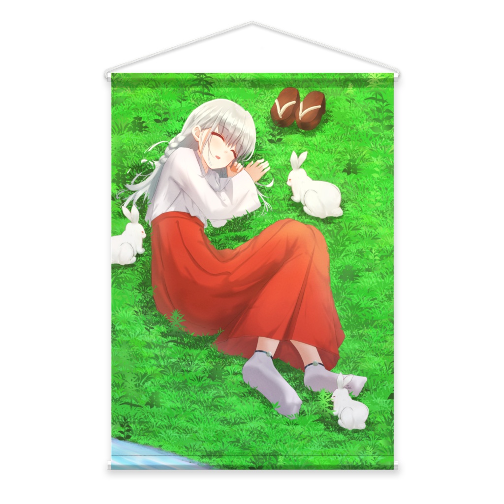 巫女ちゃんタペストリー