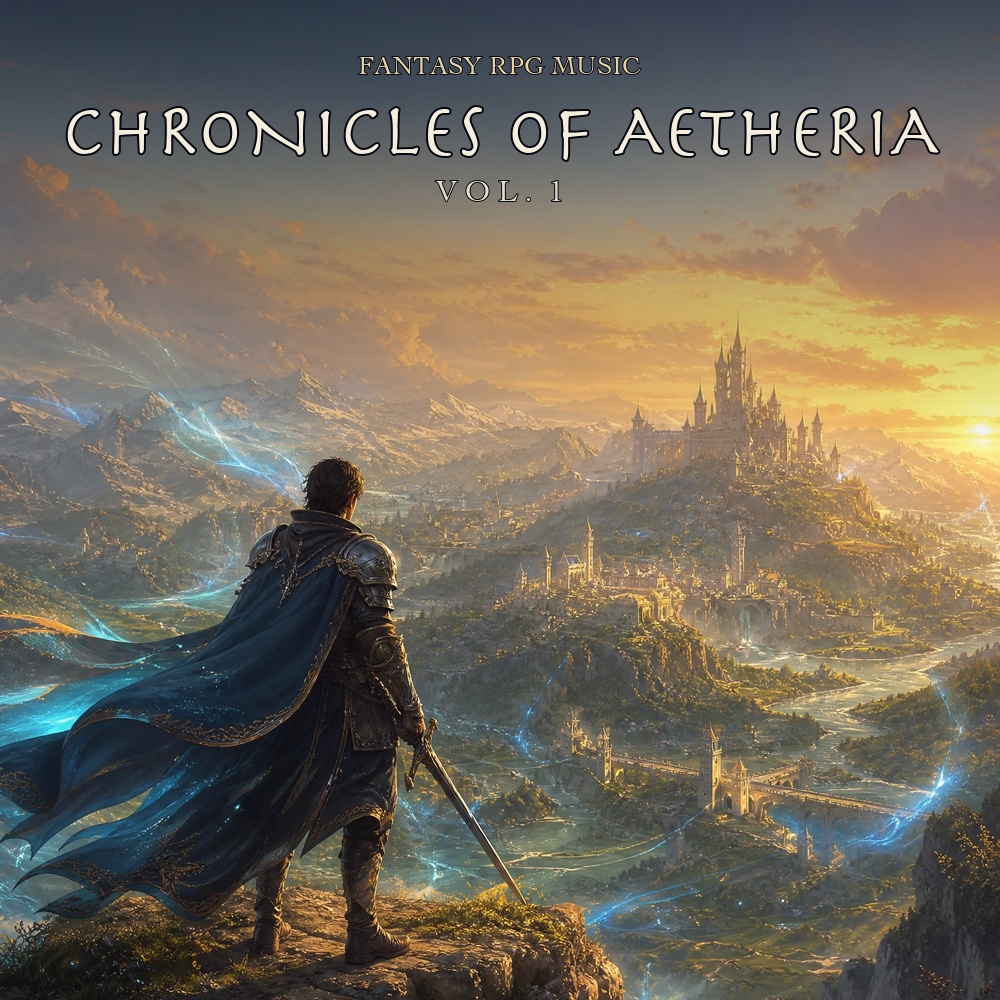Fantasy RPG BGM素材集 Vol.1 - Chronicles of Aetheria【全23曲/フルサイズ楽曲/商用可】