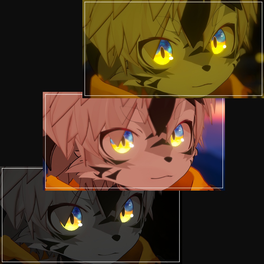 【無料】夕暮れアイテクスチャ【ティグリア専用】