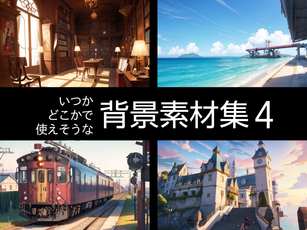 【無料】いつかどこかで使えそうな背景素材集4