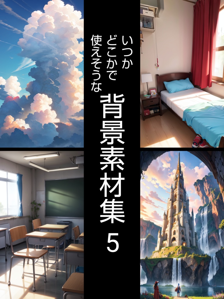 【無料】いつかどこかで使えそうな背景素材集5