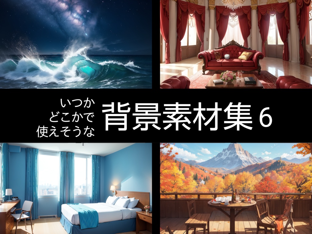 【無料】いつかどこかで使えそうな背景素材集6
