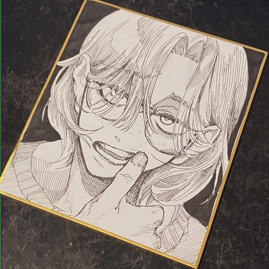 創作 ミニ色紙