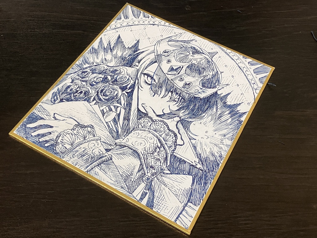 ミニ色紙