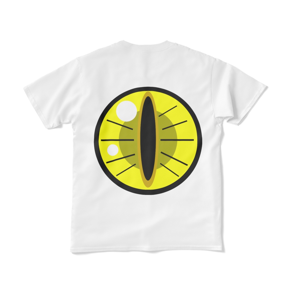 めだまビーストTシャツ(イエロー)