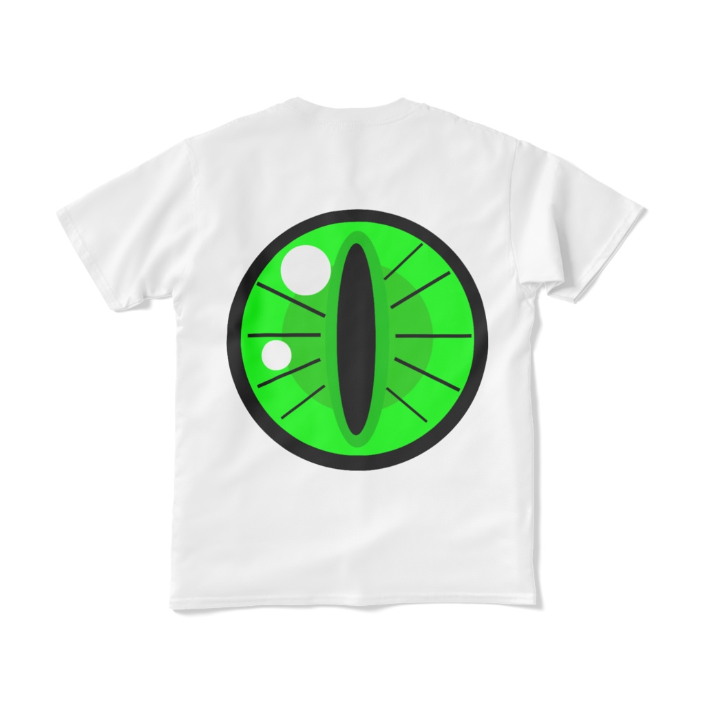 めだまビーストTシャツ(グリーン)