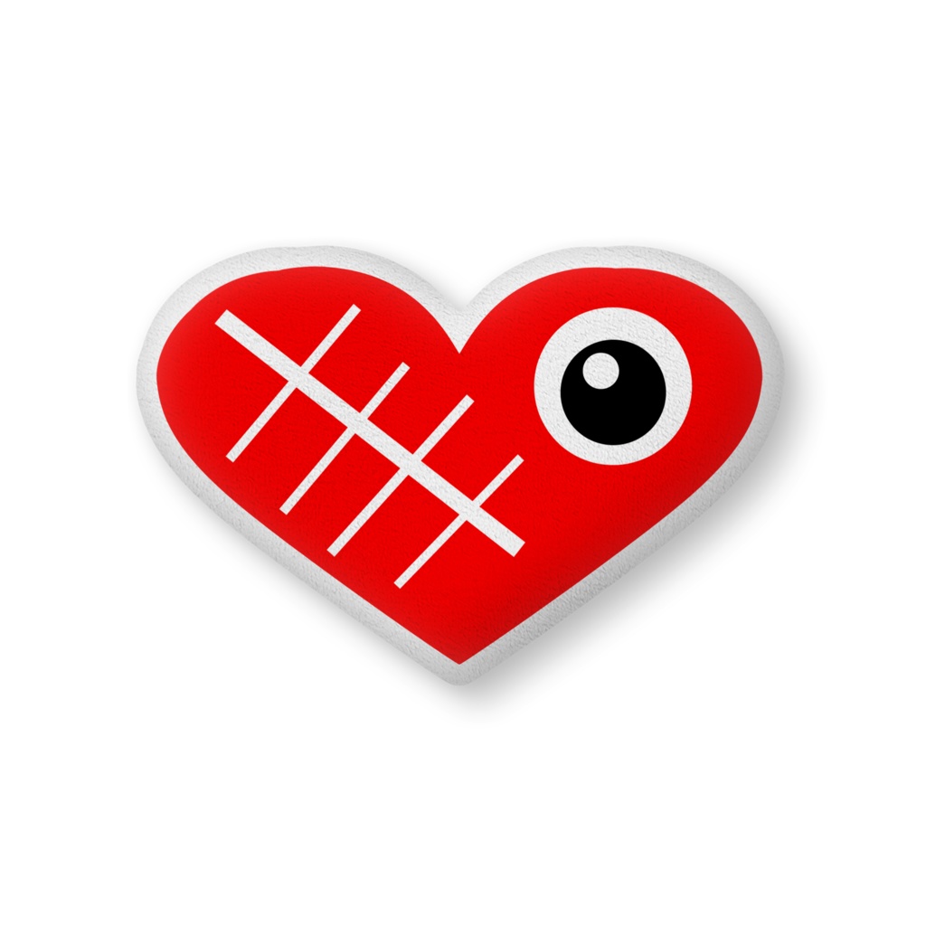 きずハートクッション（全13種）