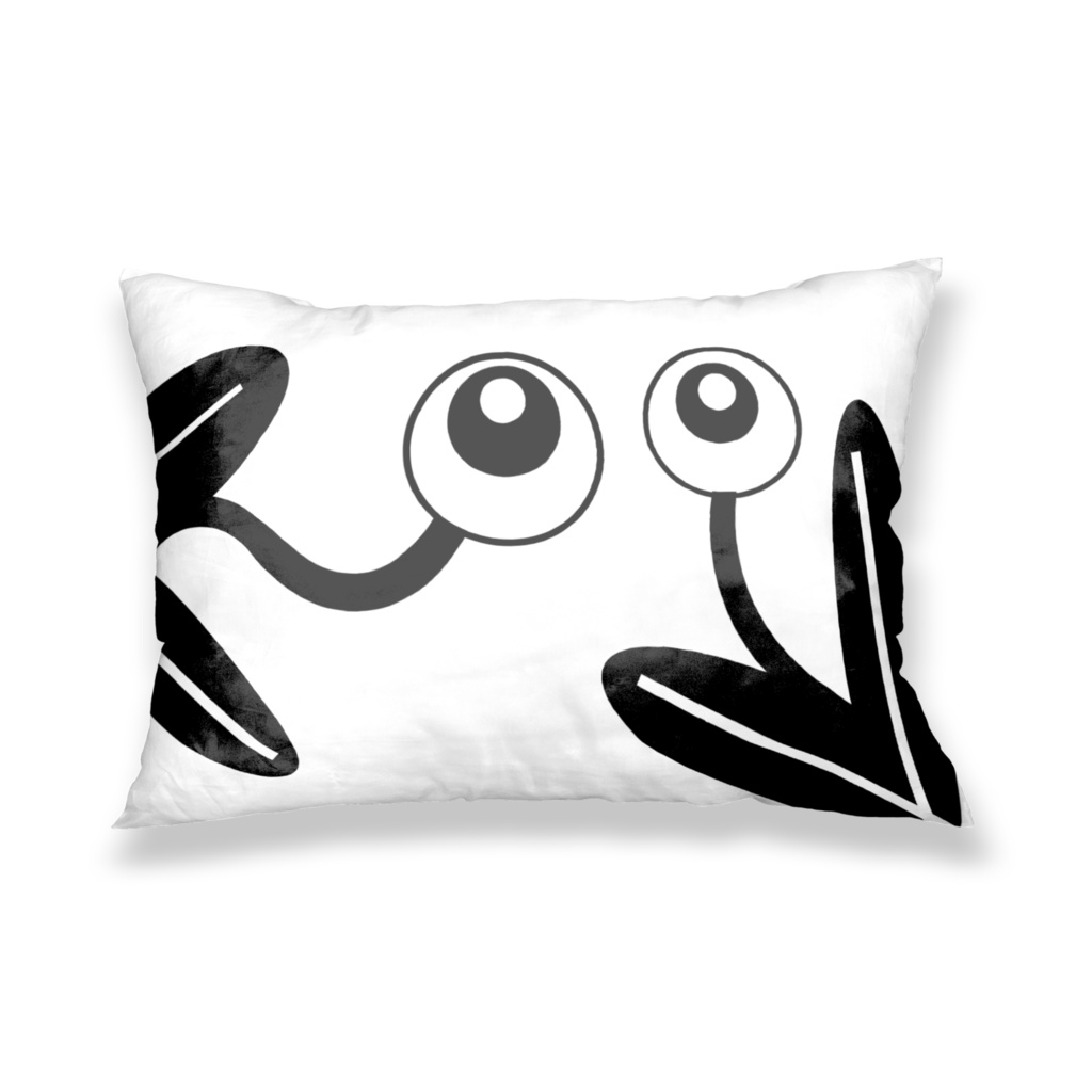 めだまフラワー枕カバー