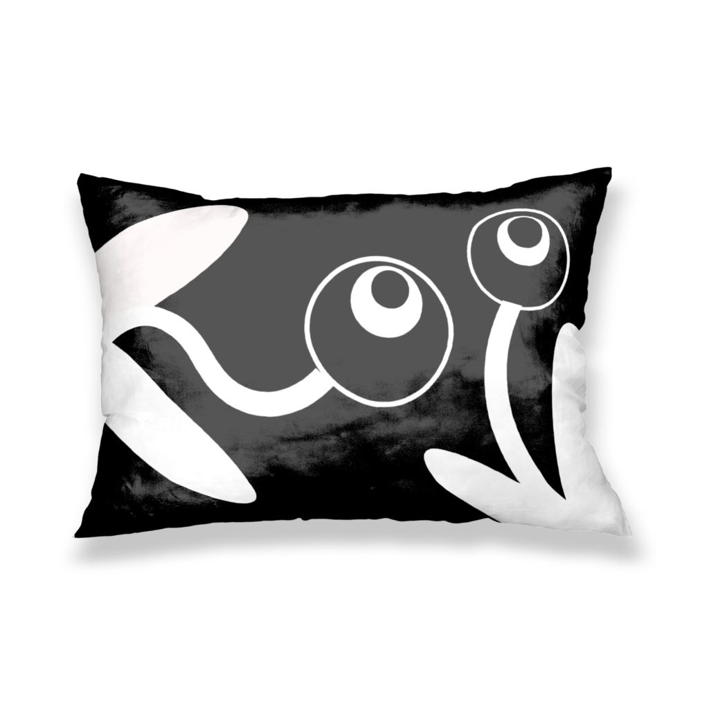 めだまフラワー枕カバー(Night)枕カバー