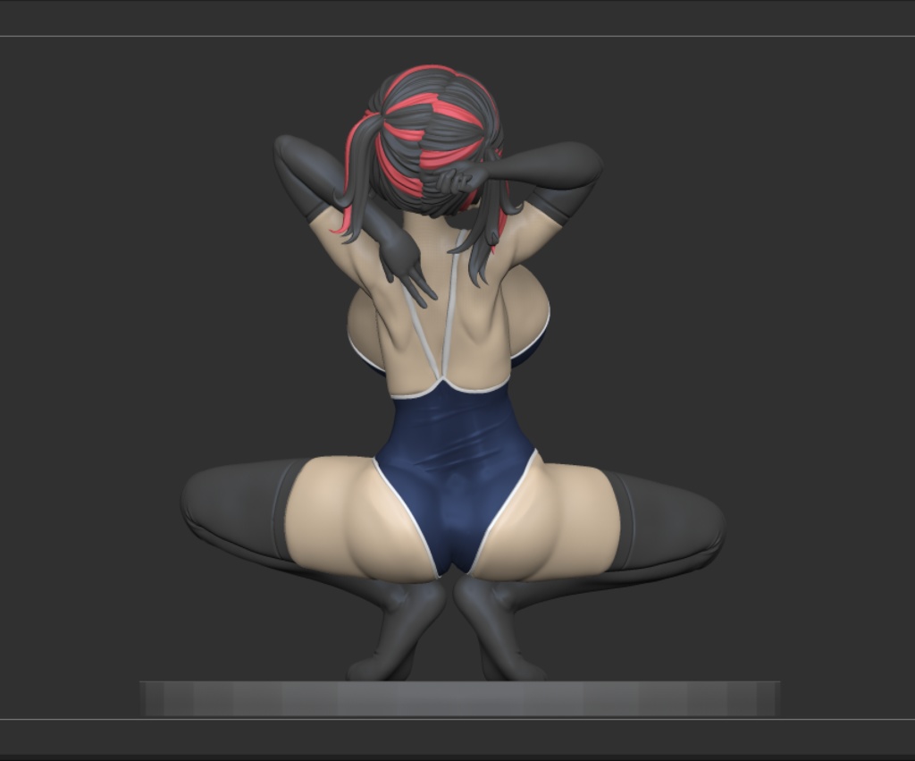 蟻塚フォミカ🐜❣️ えっちなメスガキ蹲踞(メスガキ未巡回)