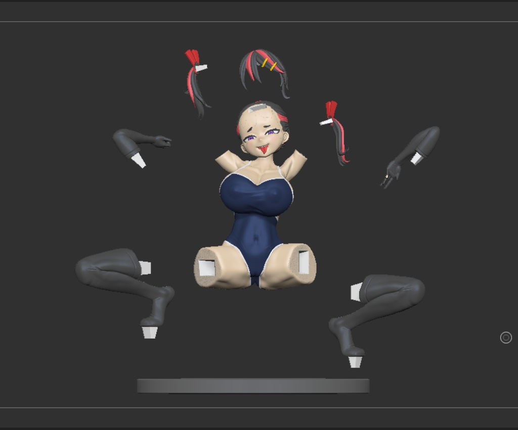 蟻塚フォミカ🐜❣️ えっちなメスガキ蹲踞(メスガキ未巡回)