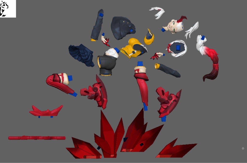 貝柱オリジナルフィギュア「クロエ・クロムウェル」