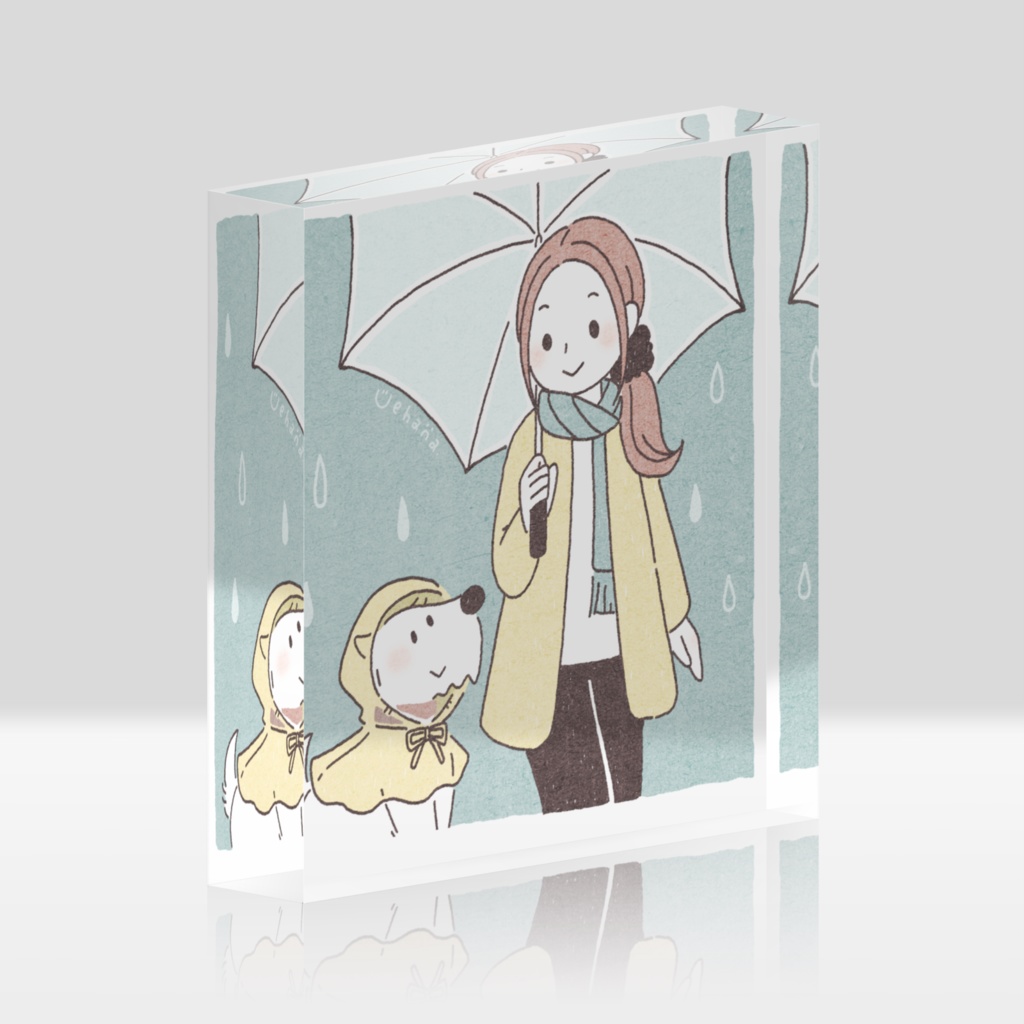 雨の日のお散歩