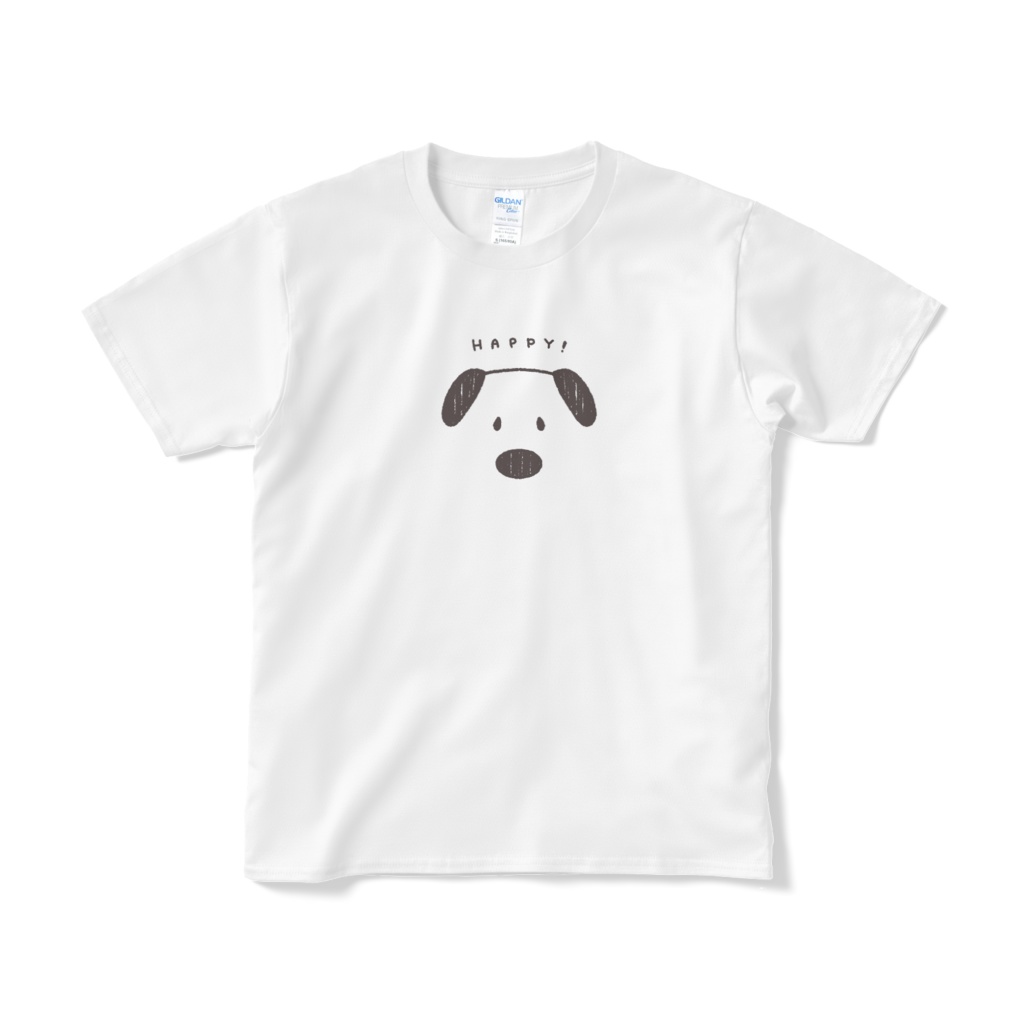 ハッピーわんこ Tシャツ
