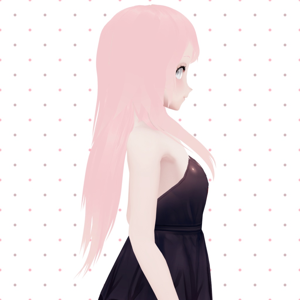 【VRoidヘアプリセット】 Hair preset