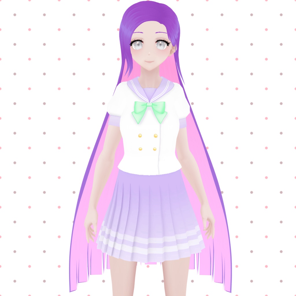 【VRoidヘアプリセット】 Hair preset