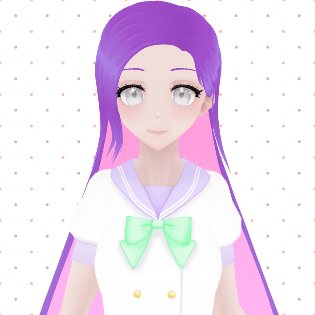 【VRoidヘアプリセット】 Hair preset