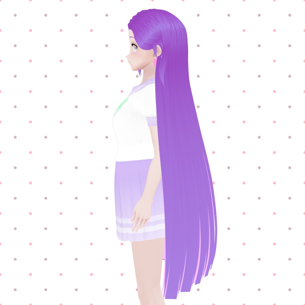【VRoidヘアプリセット】 Hair preset