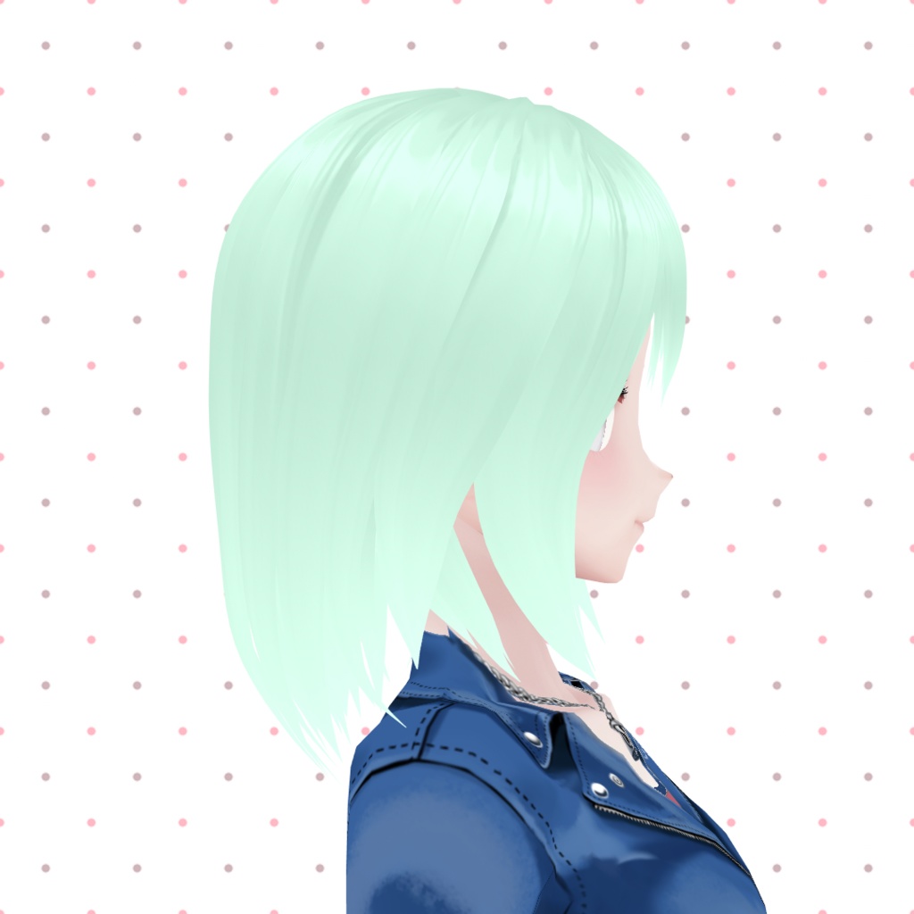 【VRoidヘアプリセット】 Hair preset